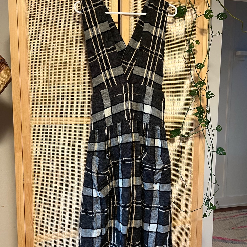 sold elsewhere Ace & Jig Ellen dress in black sand pattern, small NWT